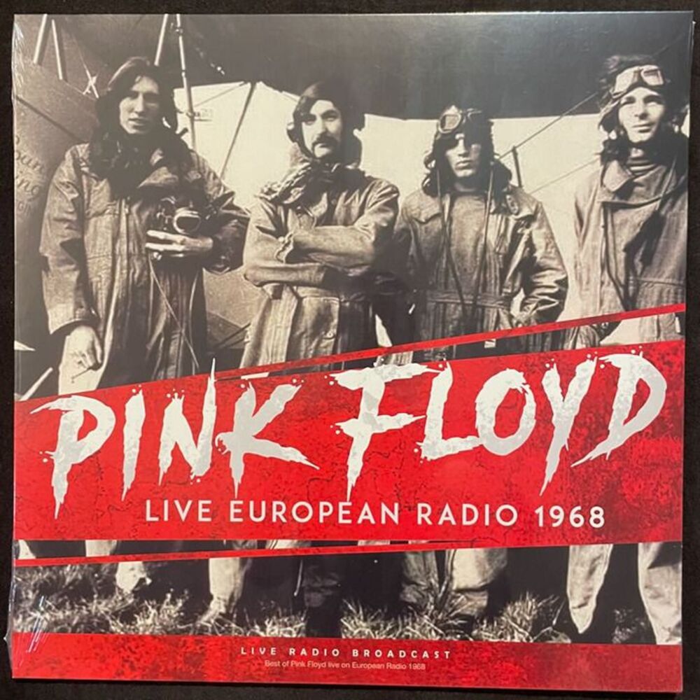 Pink Floyd  Live European Radio: 1968 NEW 180 Gram Vinyl, LP, Cult Legends, 2021
